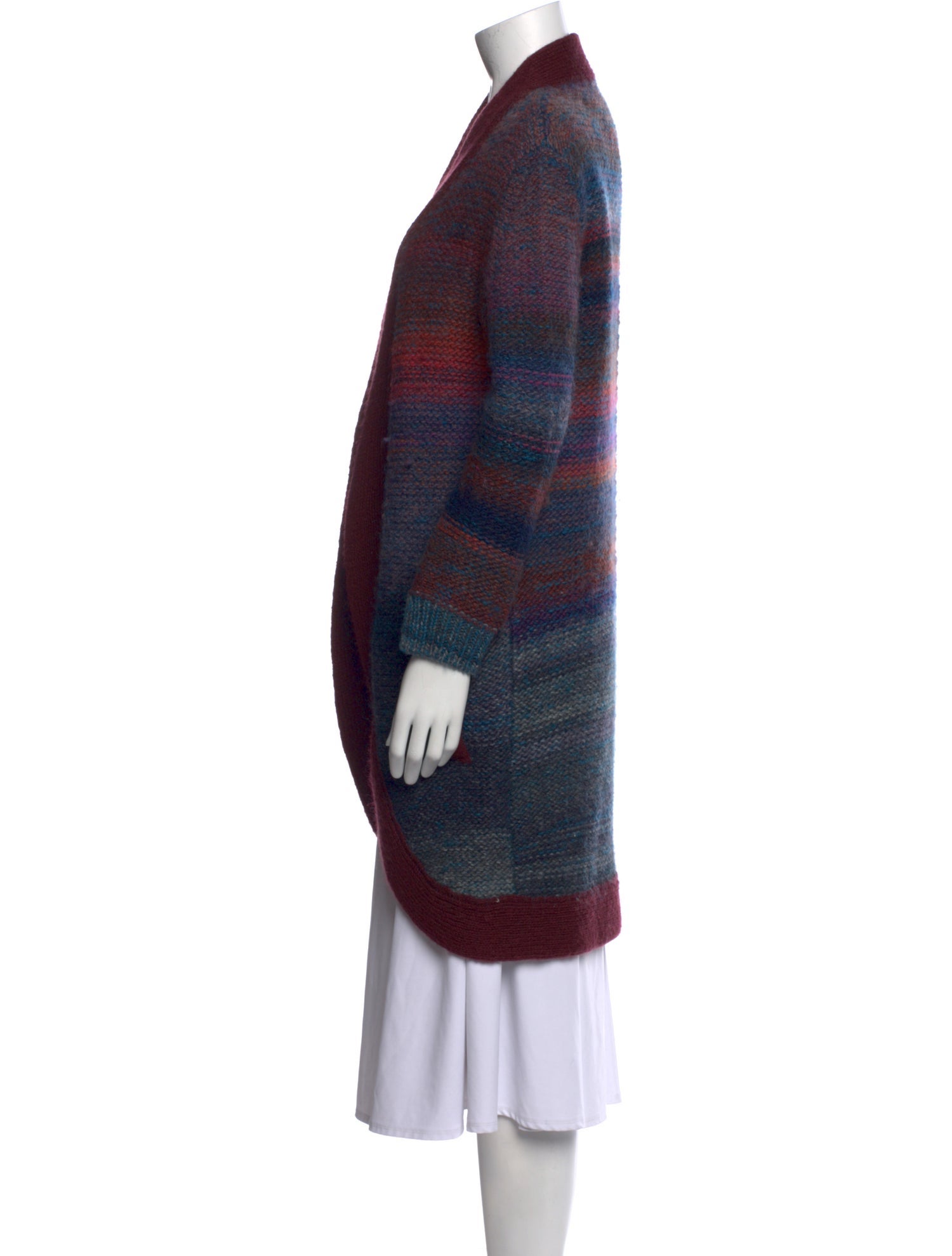 Zadig & Voltaire Striped V-Neck Sweater