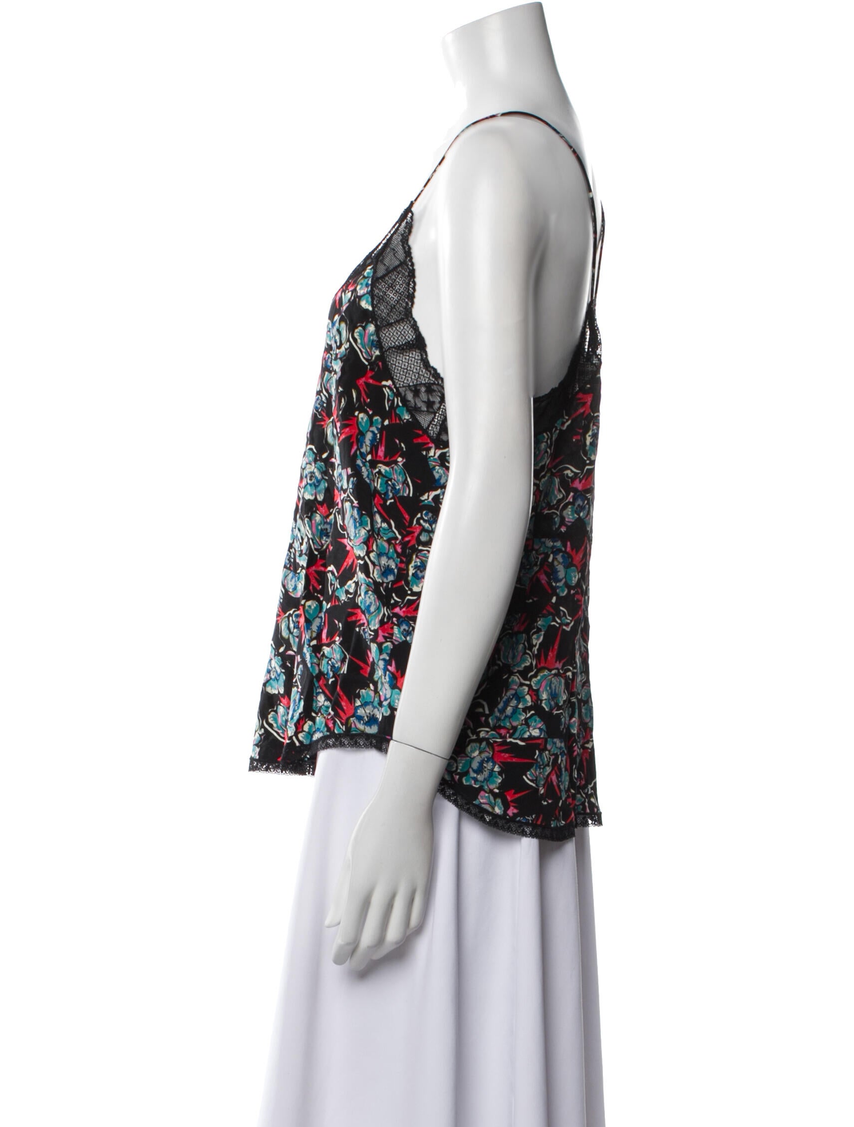 Zadig & Voltaire Silk Floral Print Blouse