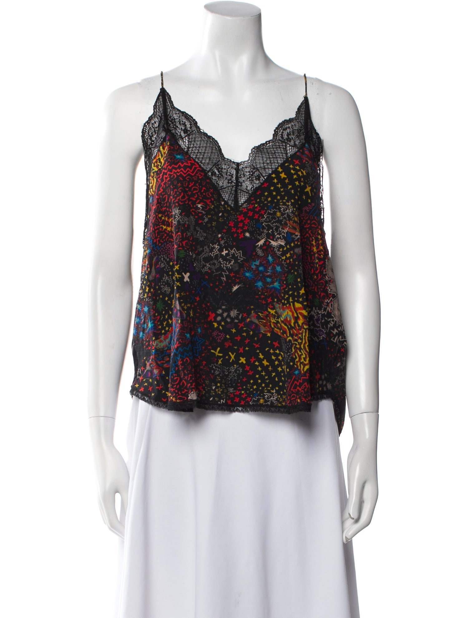 Zadig & Voltaire Silk Printed Top