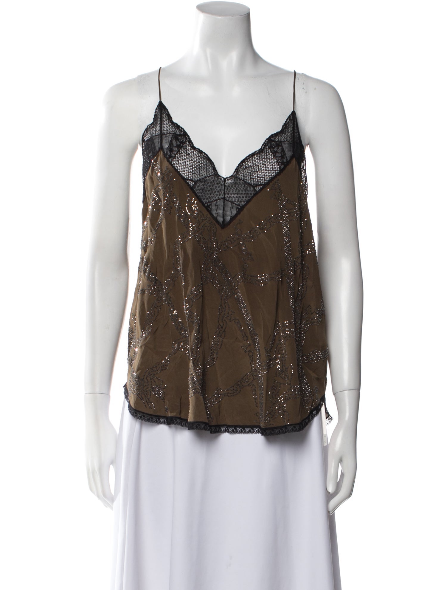 Zadig & Voltaire Silk Printed Top