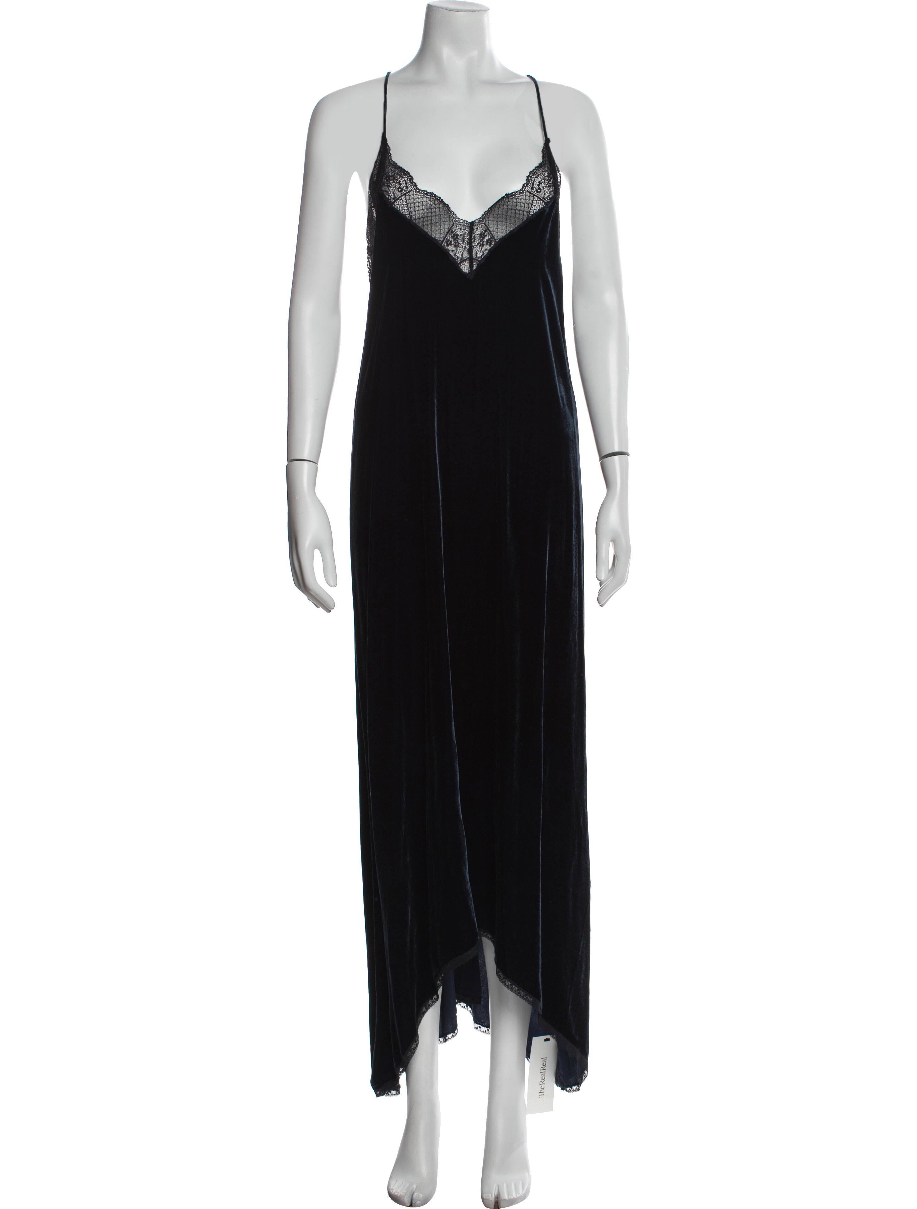 Zadig & Voltaire V-Neck Long Dress