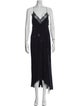 Zadig & Voltaire V-Neck Long Dress