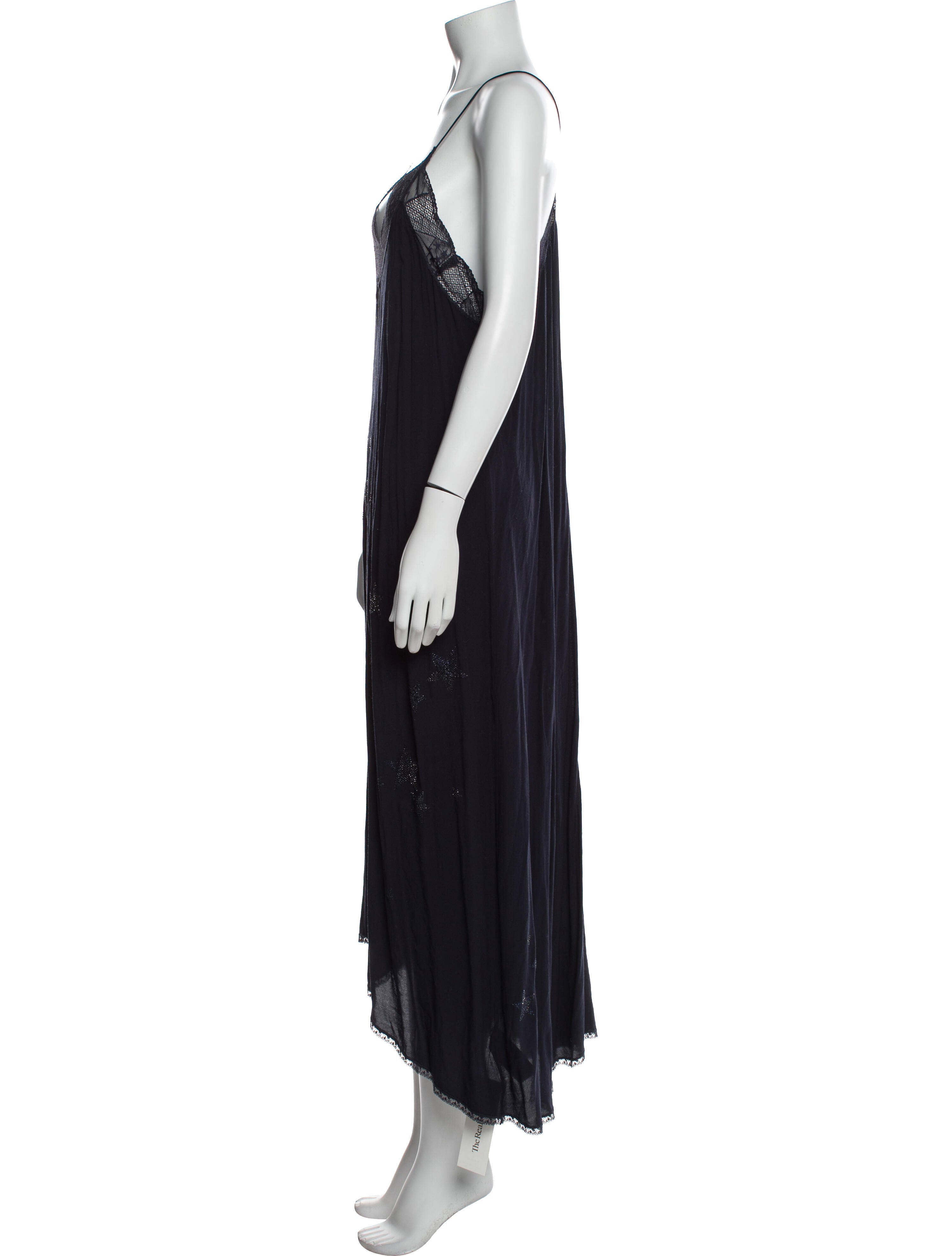 Zadig & Voltaire V-Neck Long Dress