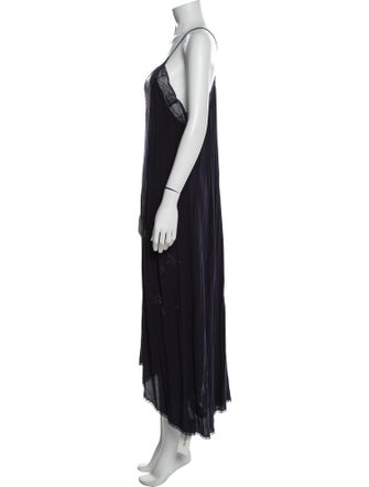 Zadig & Voltaire V-Neck Long Dress