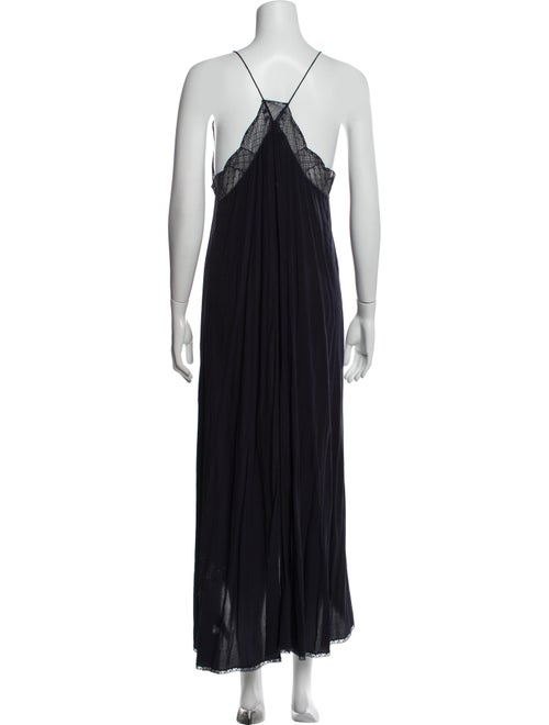 Zadig & Voltaire V-Neck Long Dress