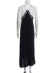 Zadig & Voltaire V-Neck Long Dress