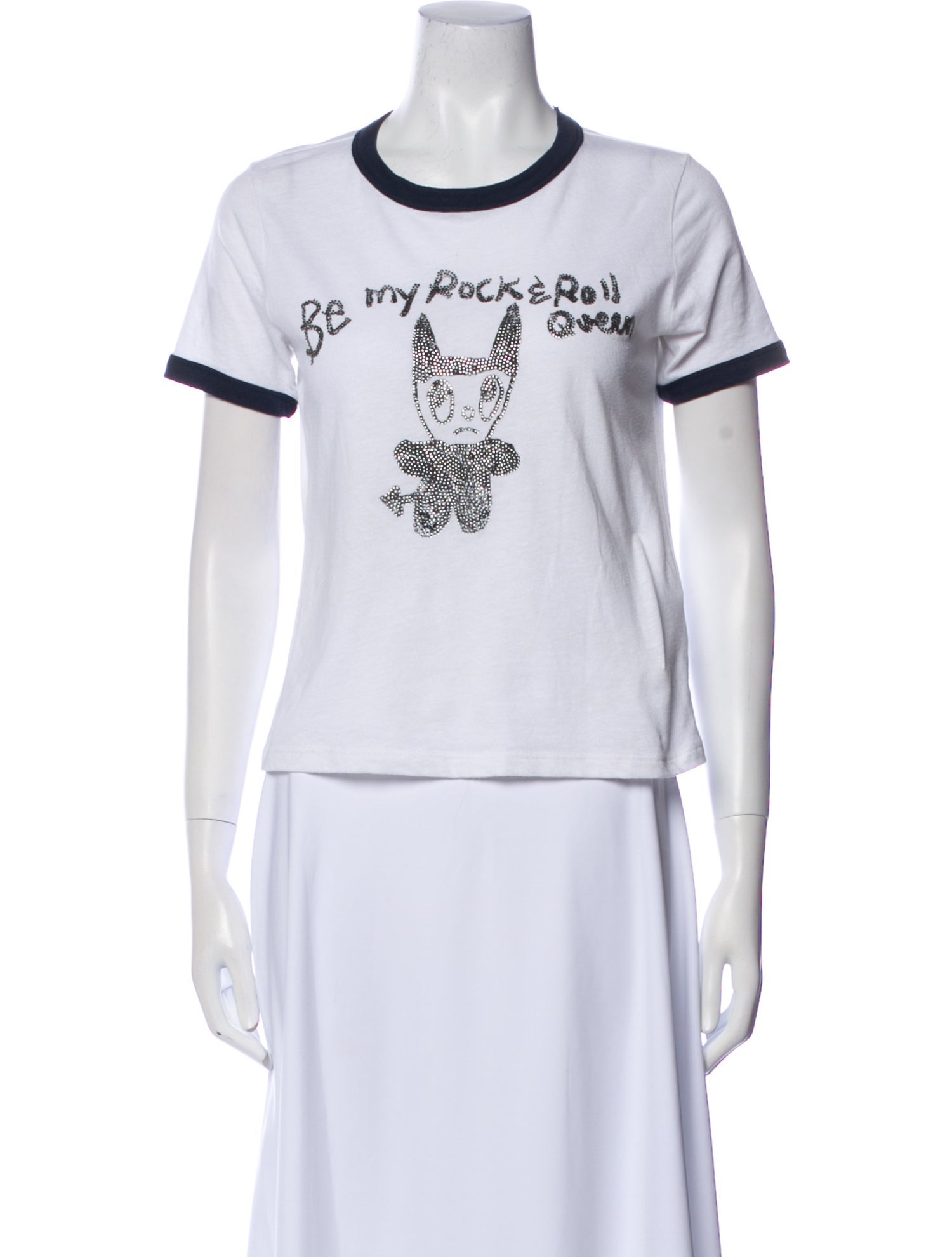 Zadig & Voltaire Graphic Print Crew Neck T-Shirt