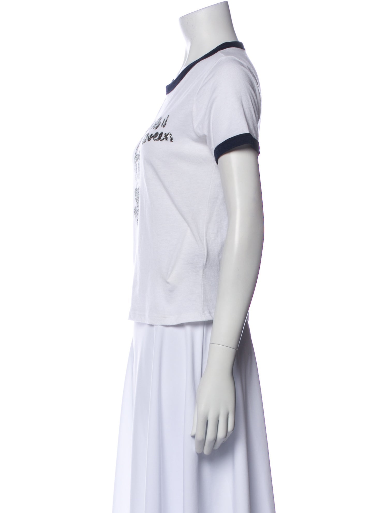 Zadig & Voltaire Graphic Print Crew Neck T-Shirt