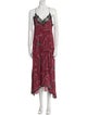 Zadig & Voltaire Paisley Print Long Dress