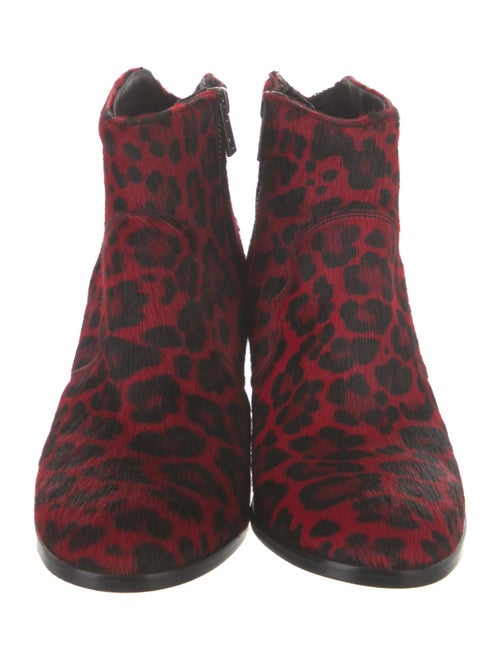 Zadig & Voltaire Ponyhair Animal Print Boots
