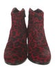Zadig & Voltaire Ponyhair Animal Print Boots
