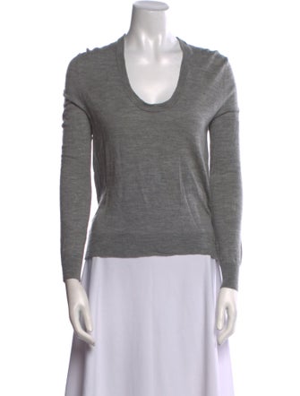 Zadig & Voltaire Merino Wool Scoop Neck T-Shirt