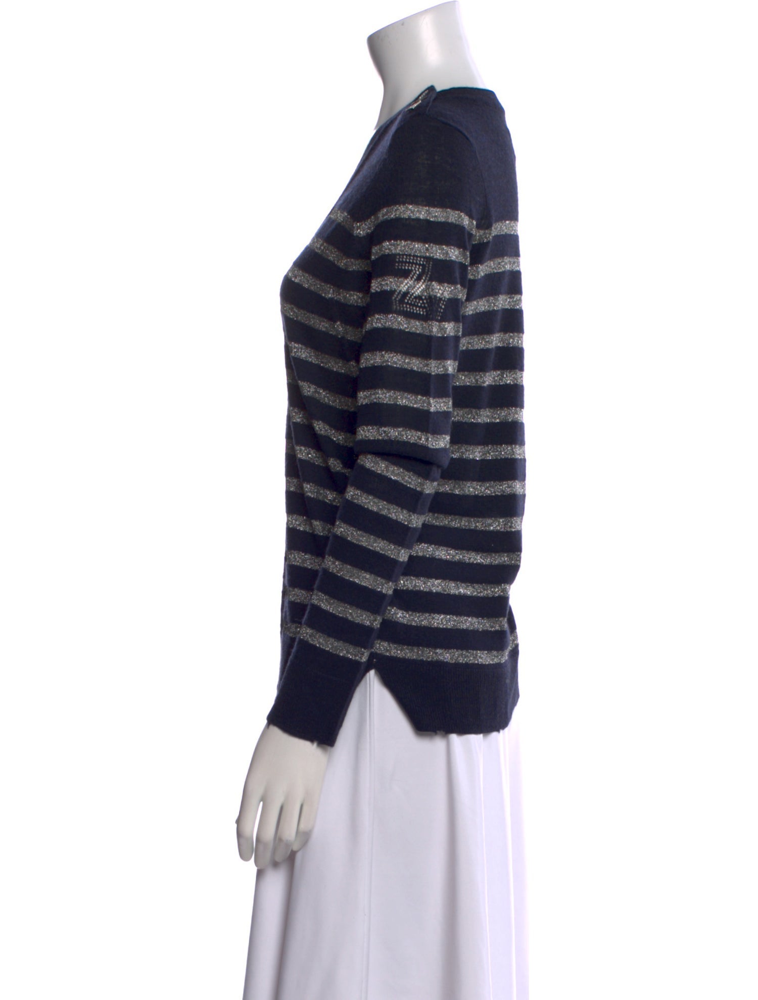 Zadig & Voltaire Merino Wool Striped Sweater