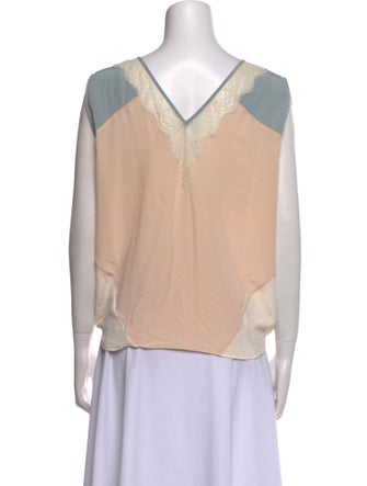 Zadig & Voltaire Silk V-Neck Top