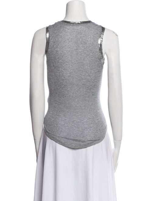Zadig & Voltaire Scoop Neck Sleeveless Top