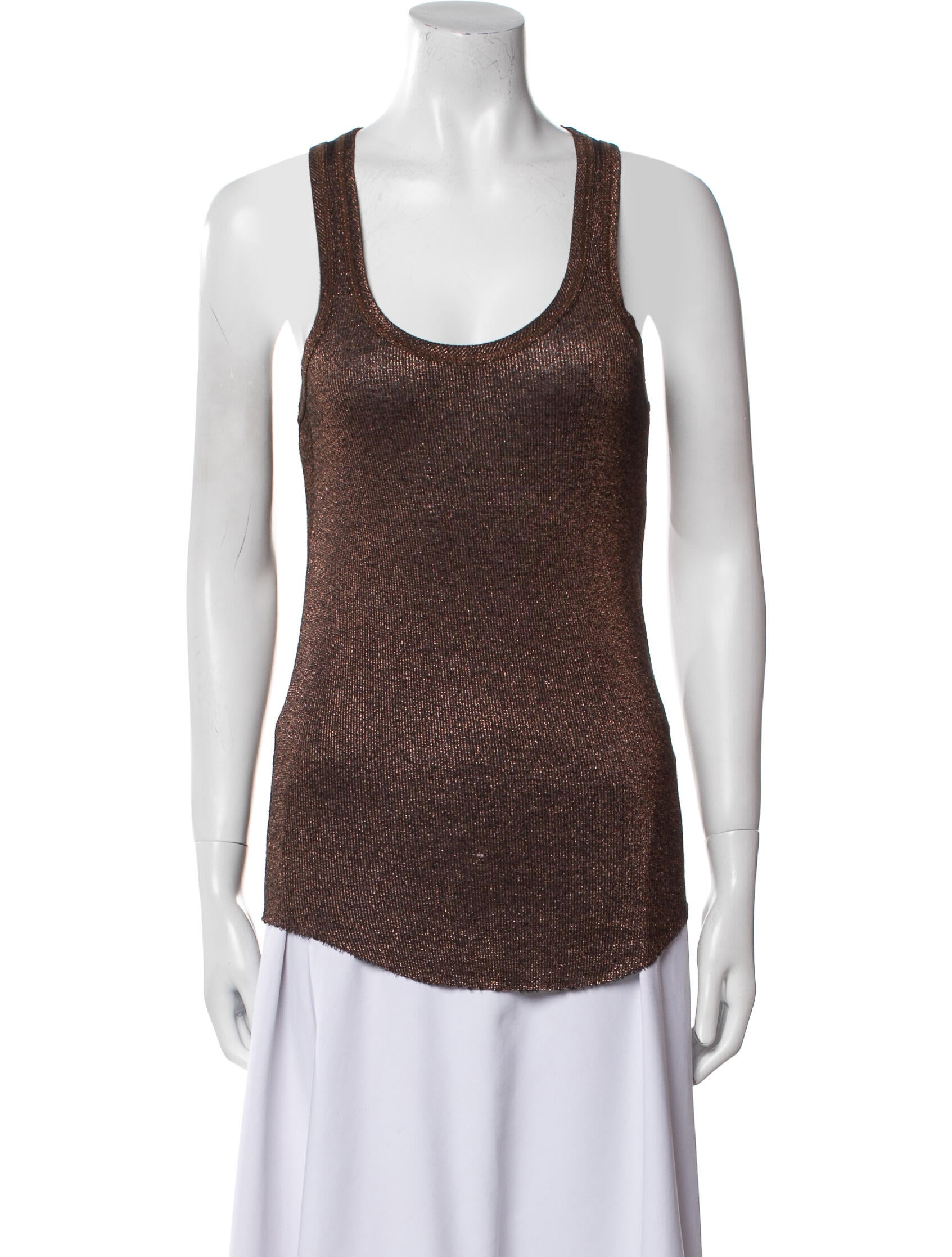 Zadig & Voltaire Scoop Neck Sleeveless Top