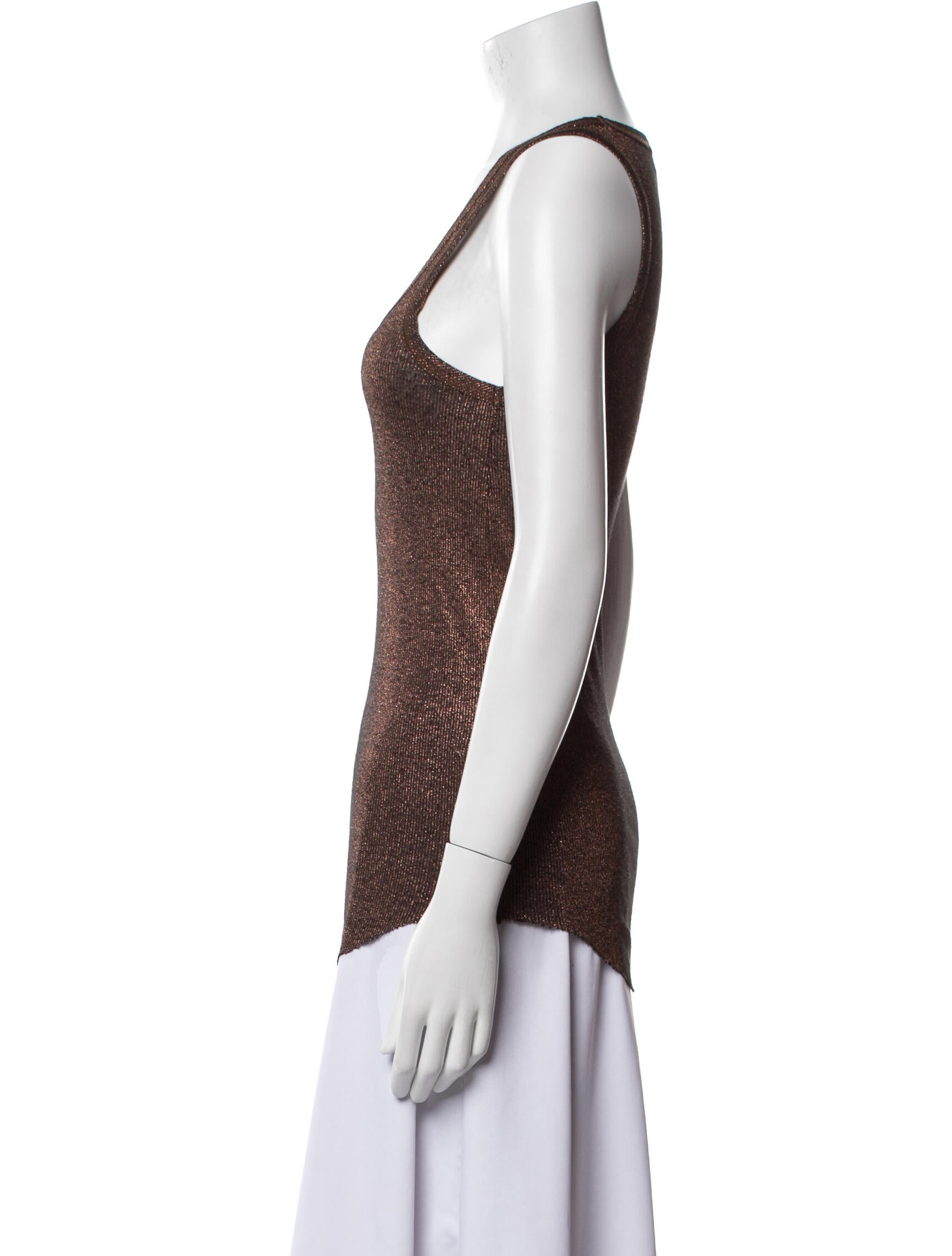 Zadig & Voltaire Scoop Neck Sleeveless Top