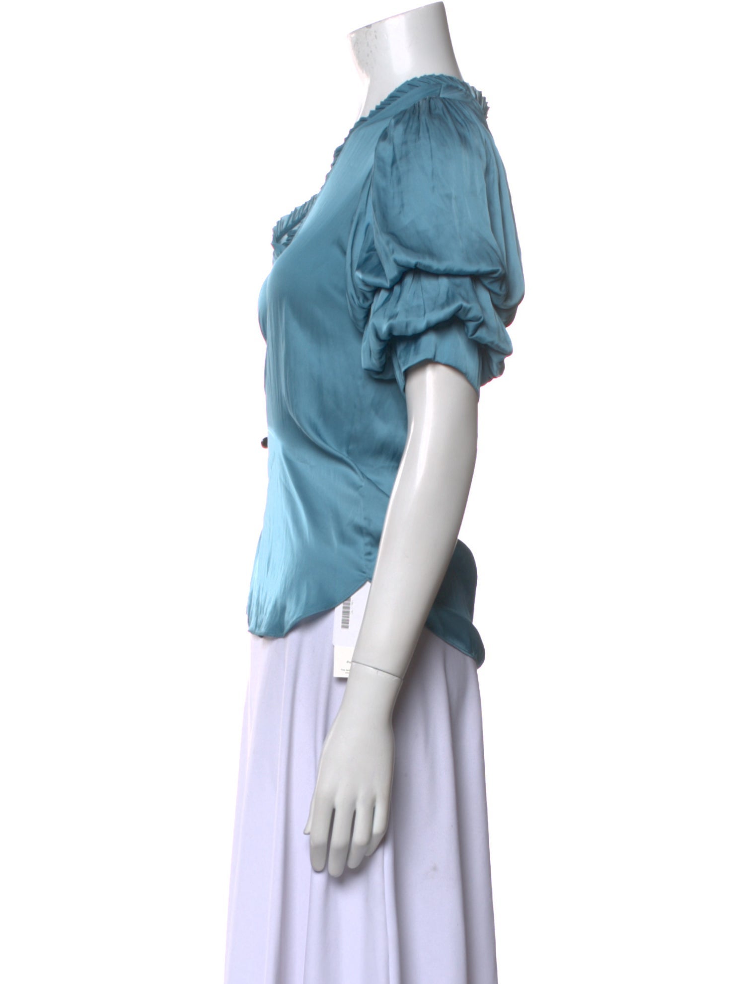 Zadig & Voltaire V-Neck Short Sleeve Blouse