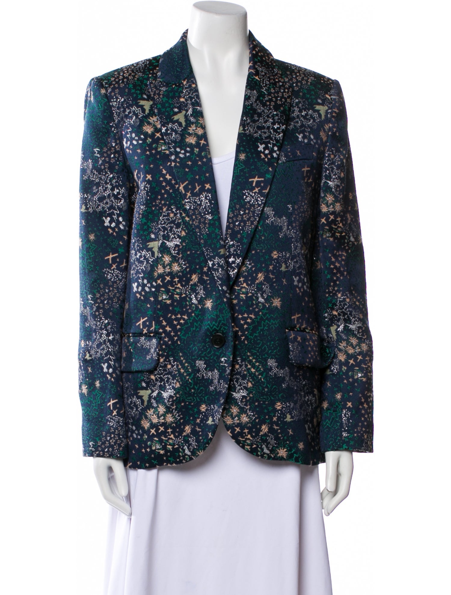 Zadig & Voltaire Printed Blazer