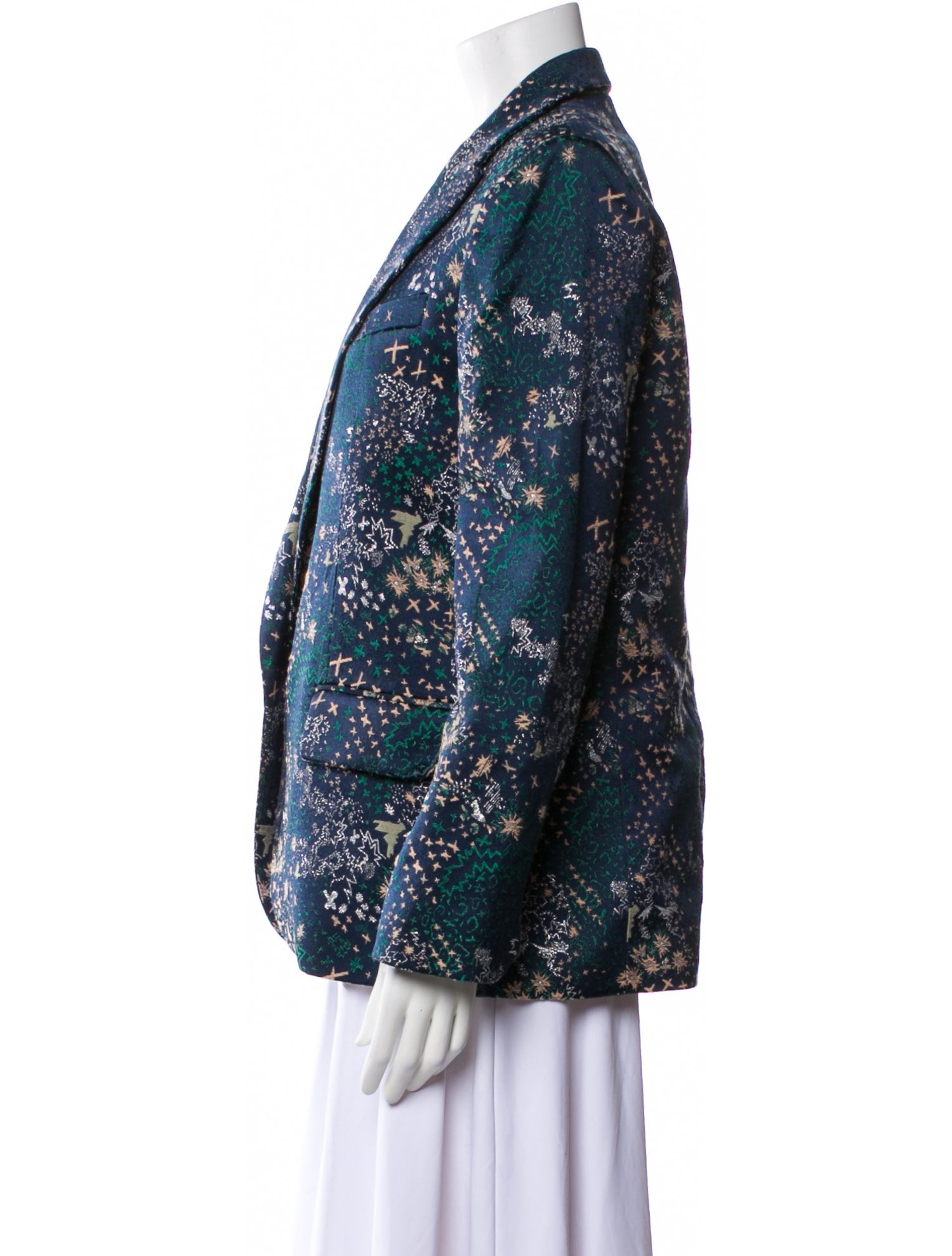 Zadig & Voltaire Printed Blazer