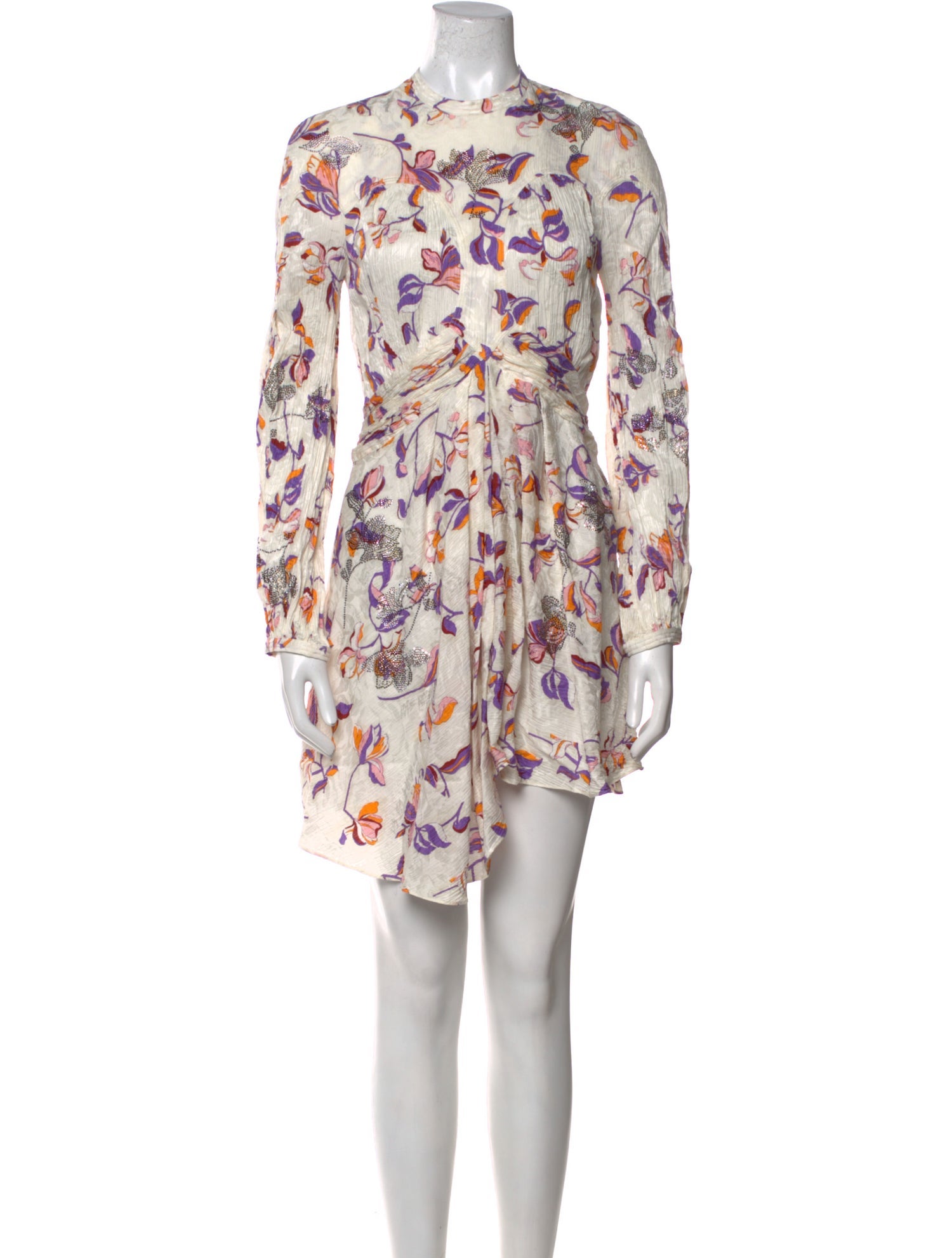 Zadig & Voltaire Floral Print Mini Dress
