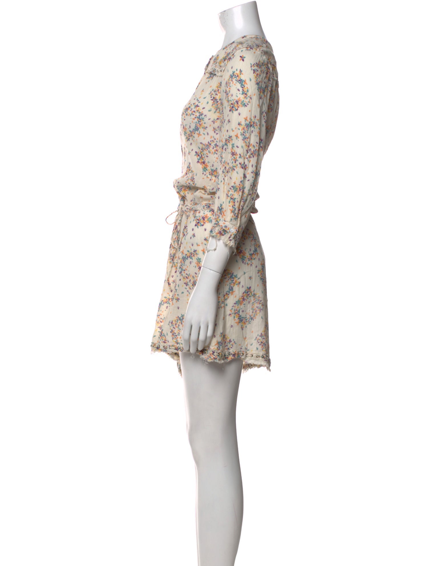 Zadig & Voltaire Floral Print Mini Dress