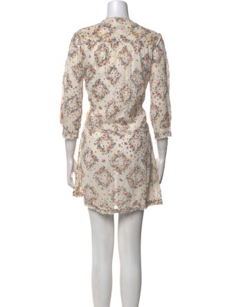 Zadig & Voltaire Floral Print Mini Dress