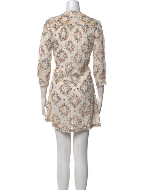 Zadig & Voltaire Floral Print Mini Dress