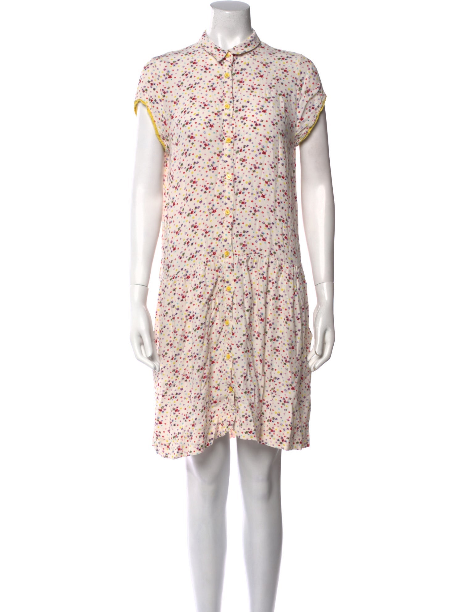 Zadig & Voltaire Floral Print Mini Dress