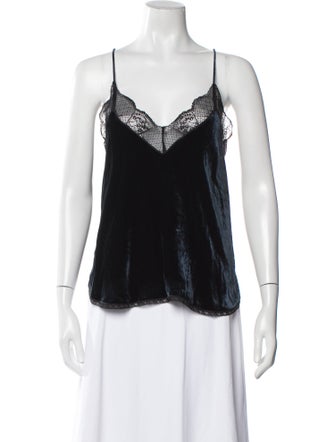 Zadig & Voltaire V-Neck Sleeveless Top