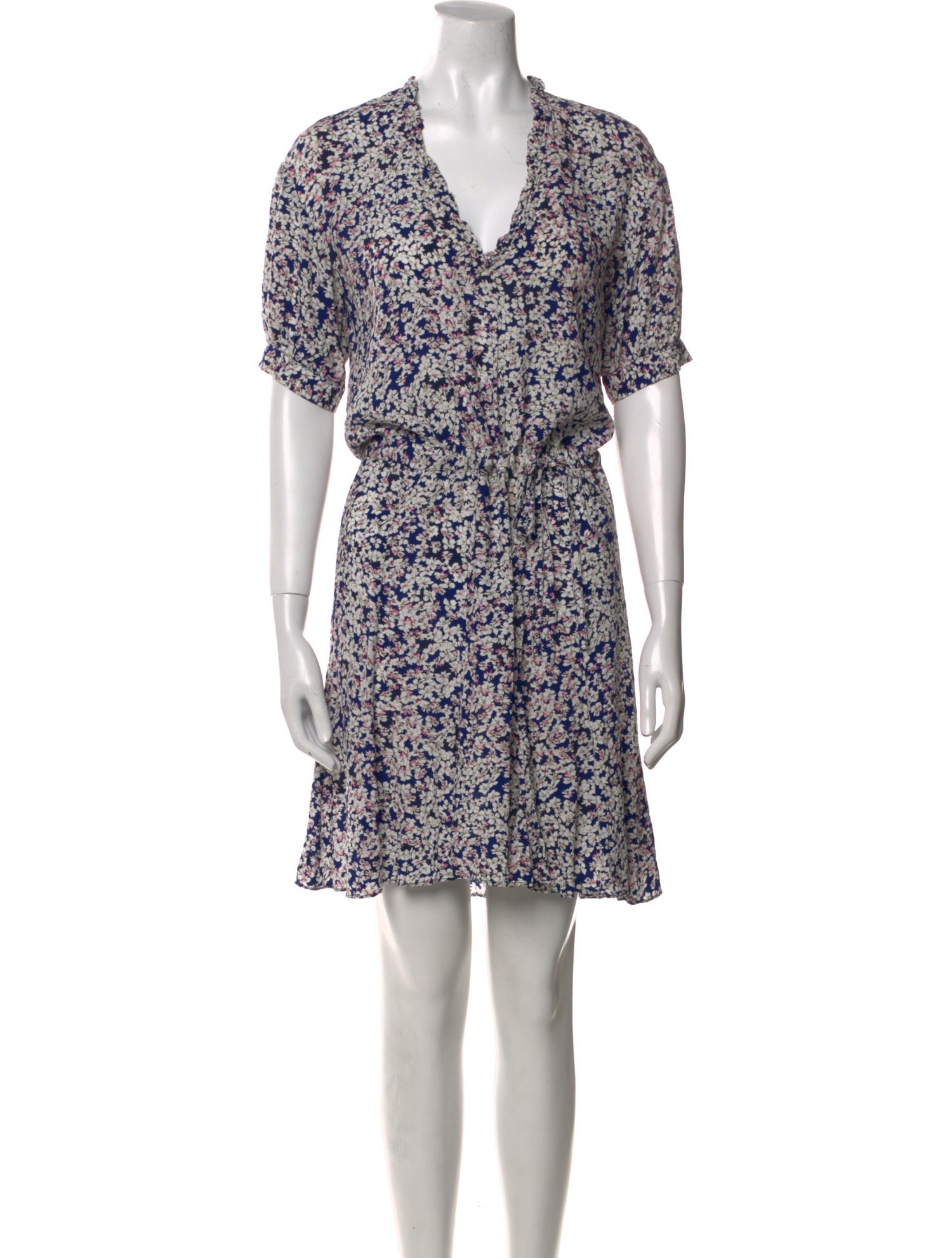 Zadig & Voltaire Floral Print Knee-Length Dress