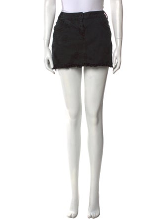 Zadig & Voltaire Studded Accents Mini Skirt