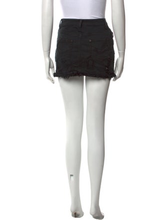 Zadig & Voltaire Studded Accents Mini Skirt