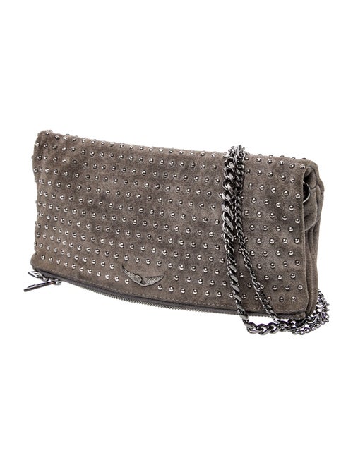 Zadig & Voltaire Suede Clutch