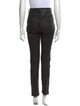 Zadig & Voltaire Lamb Leather Straight Leg Pants