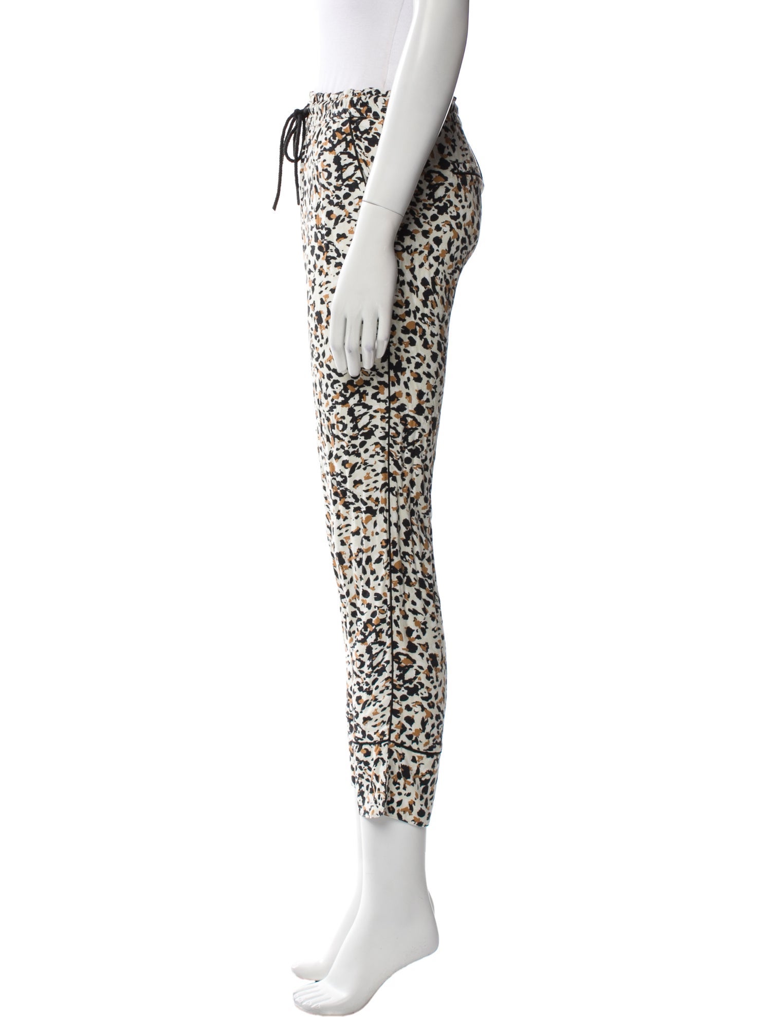 Zadig & Voltaire Printed Straight Leg Pants