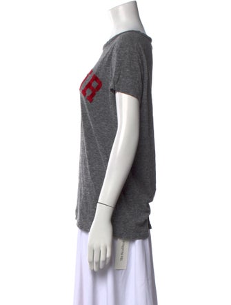 Zadig & Voltaire Graphic Print Crew Neck T-Shirt