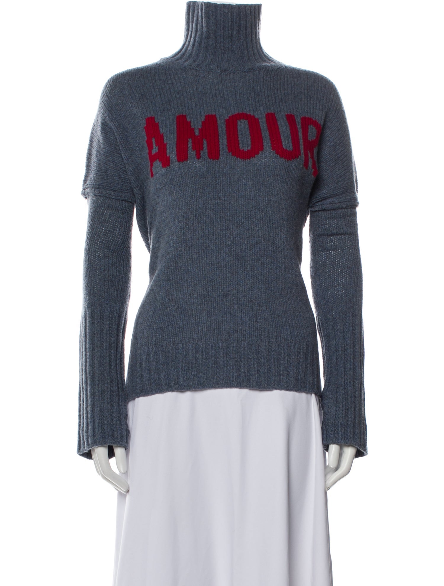 Zadig & Voltaire Merino Wool Graphic Print Sweater