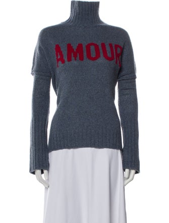 Zadig & Voltaire Merino Wool Graphic Print Sweater