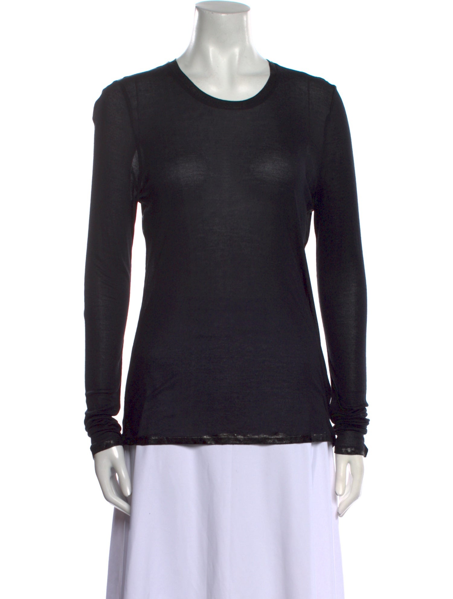 Zadig & Voltaire Crew Neck Long Sleeve T-Shirt