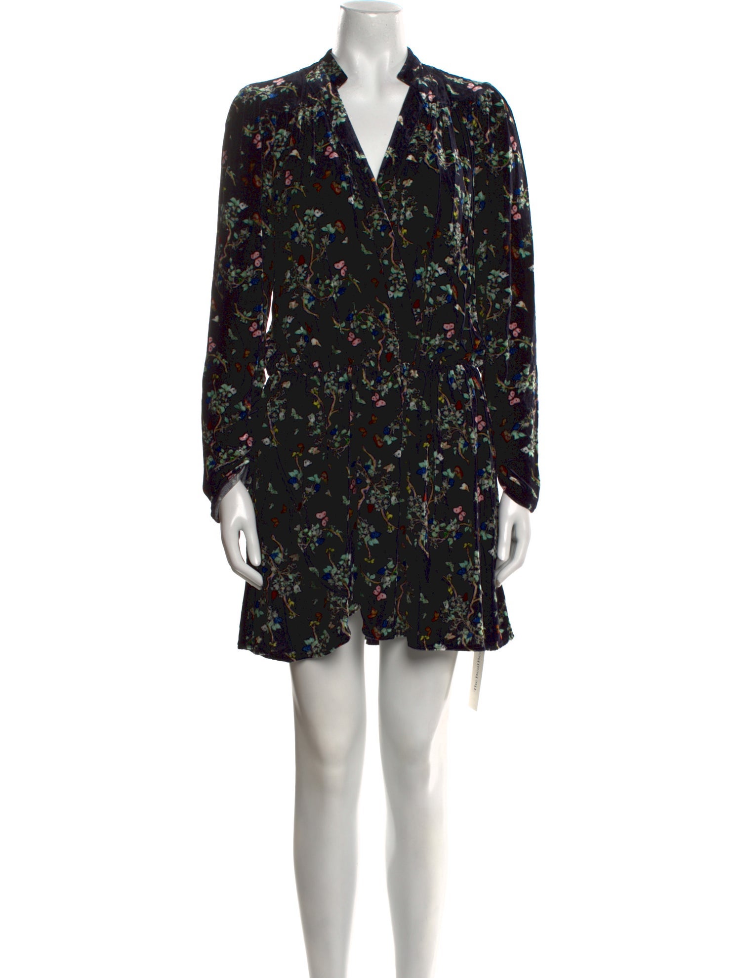 Zadig & Voltaire Floral Print Mini Dress