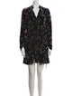 Zadig & Voltaire Floral Print Mini Dress