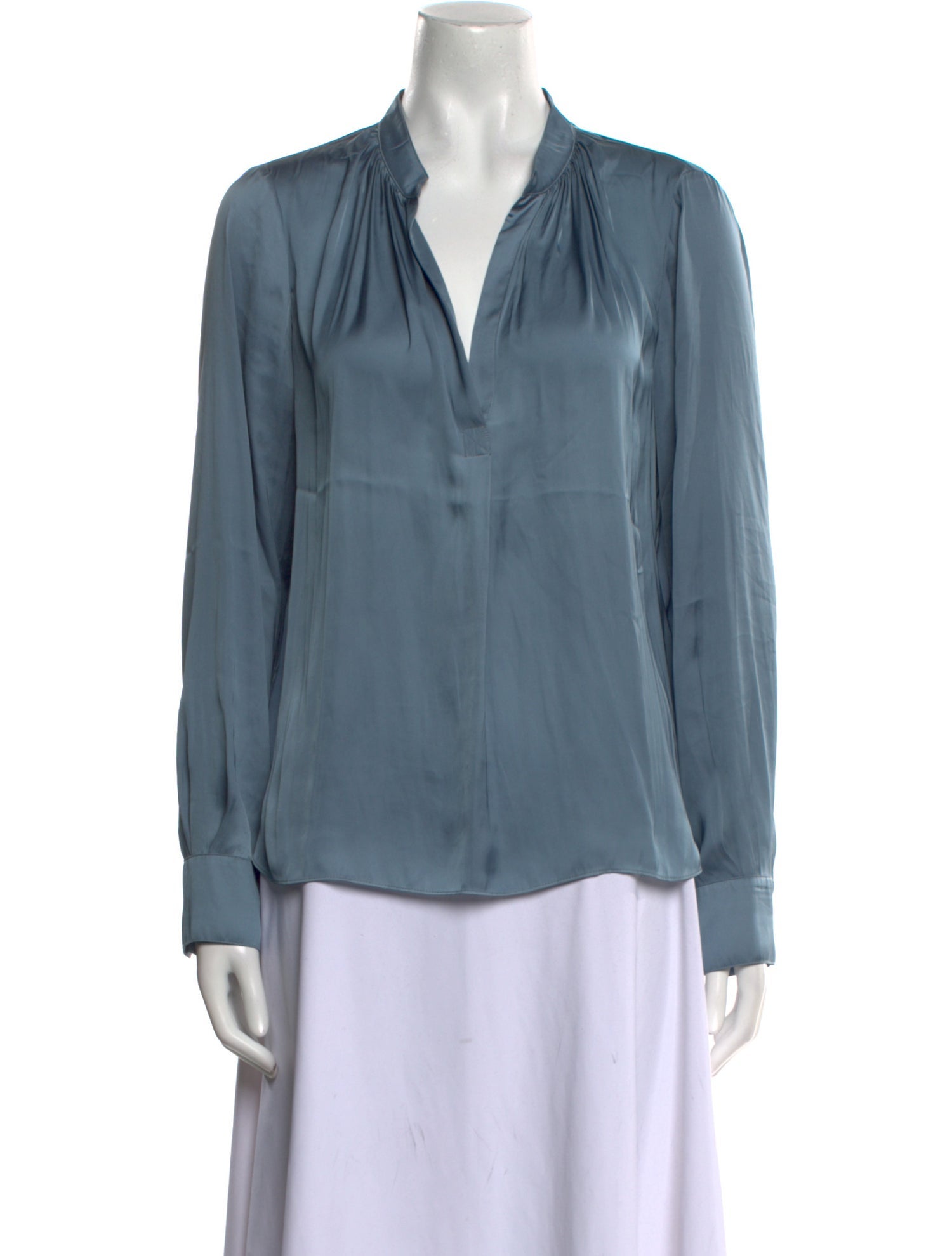 Zadig & Voltaire V-Neck Long Sleeve Blouse