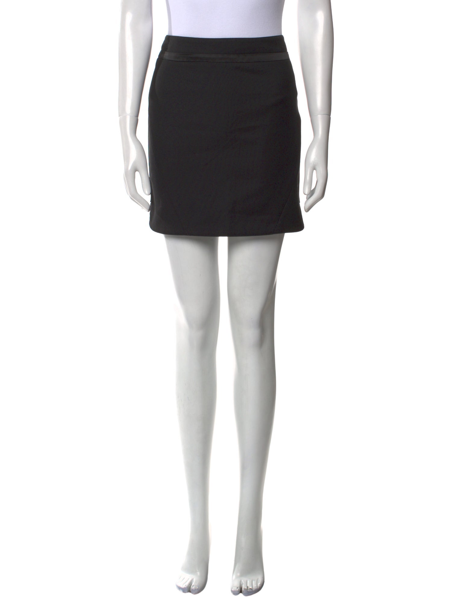 Zadig & Voltaire Raw-Edge Trim Mini Skirt