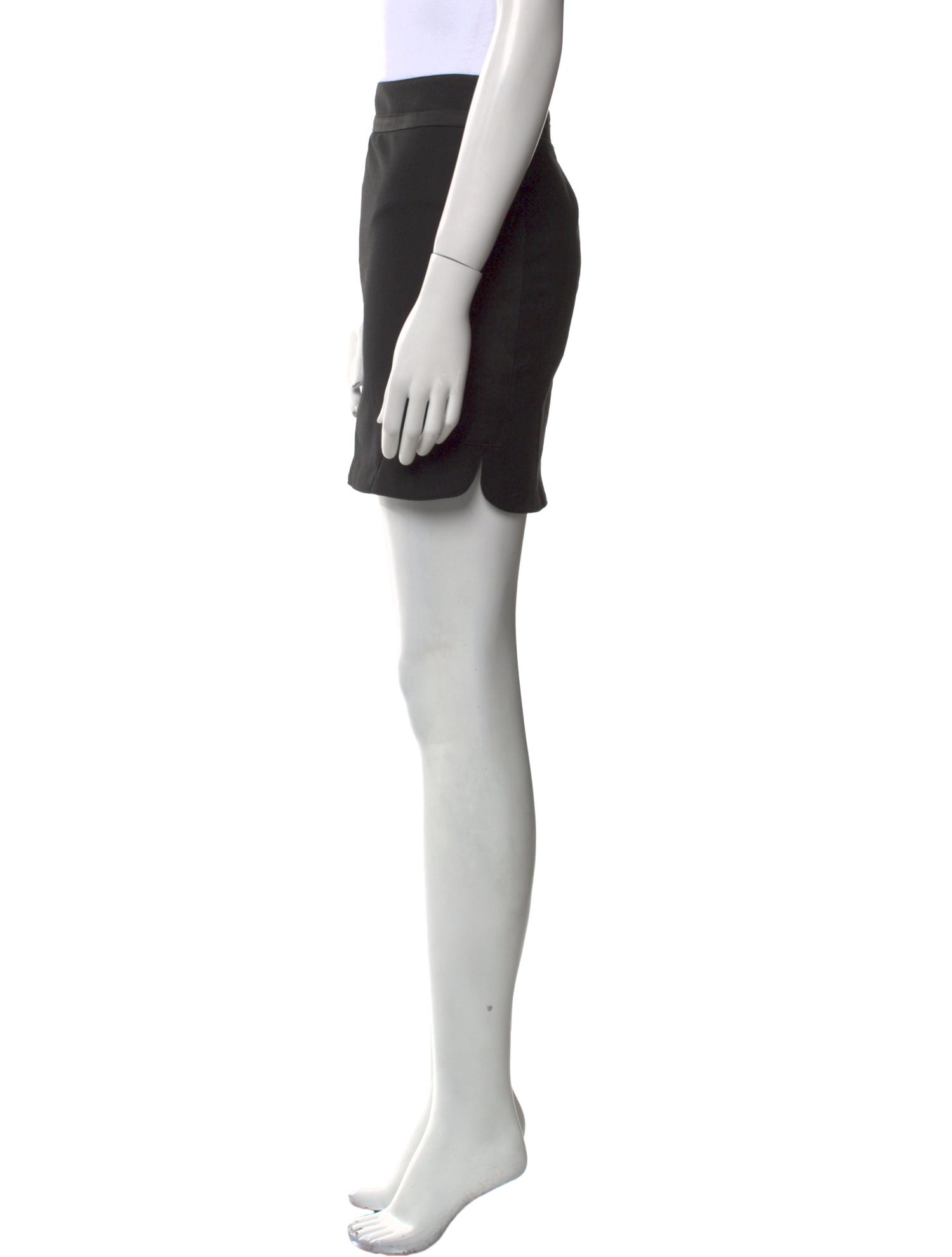 Zadig & Voltaire Raw-Edge Trim Mini Skirt