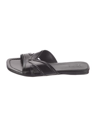Zadig & Voltaire Leather Slides