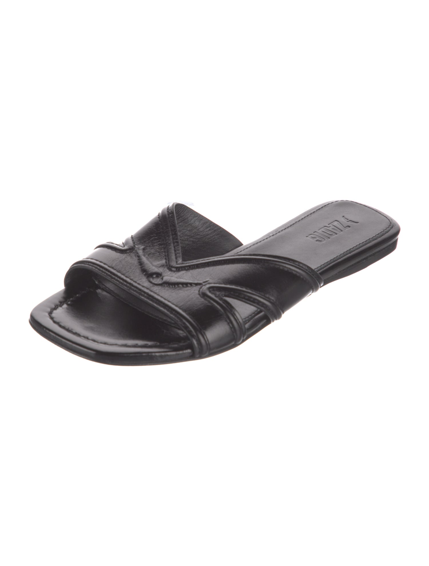 Zadig & Voltaire Leather Slides