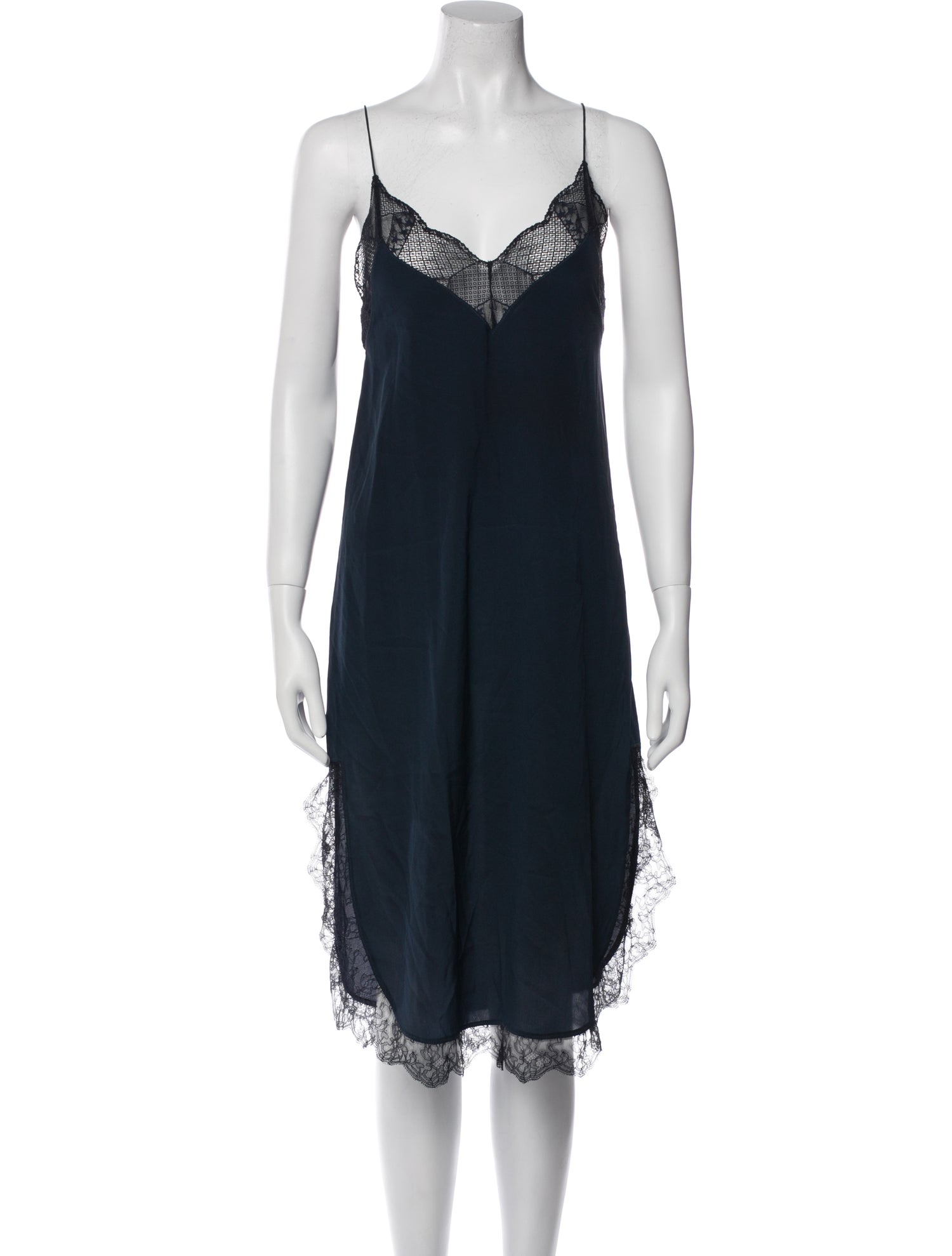Zadig & Voltaire V-Neck Knee-Length Dress
