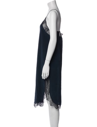 Zadig & Voltaire V-Neck Knee-Length Dress