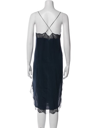 Zadig & Voltaire V-Neck Knee-Length Dress